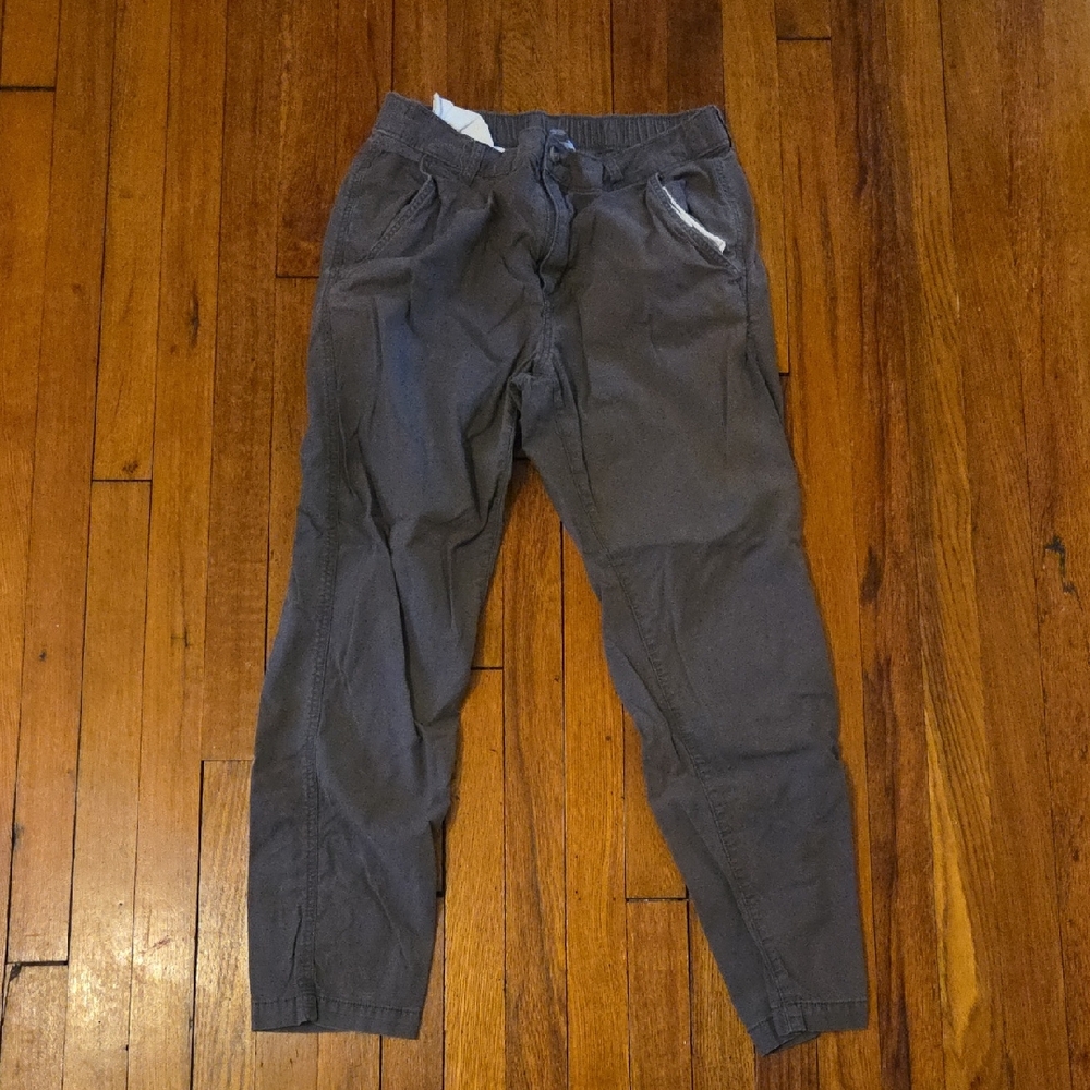 Eddie Bauer Men's Charcoal Chinos